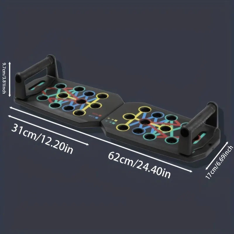 21-in-1 Folding Push-Up Board