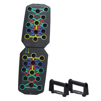 21-in-1 Folding Push-Up Board