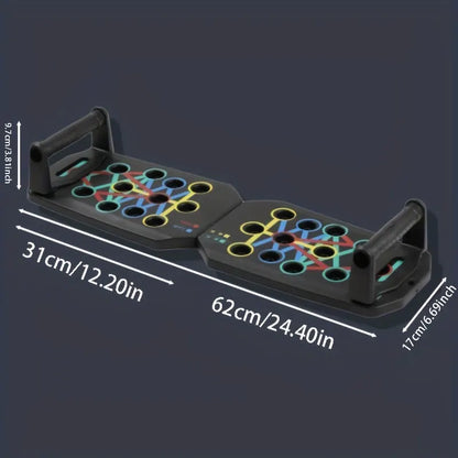 21-in-1 Folding Push-Up Board