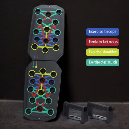21-in-1 Folding Push-Up Board